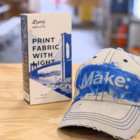 Lumi Ink How-To: Fabric Printing with Light and Shadow