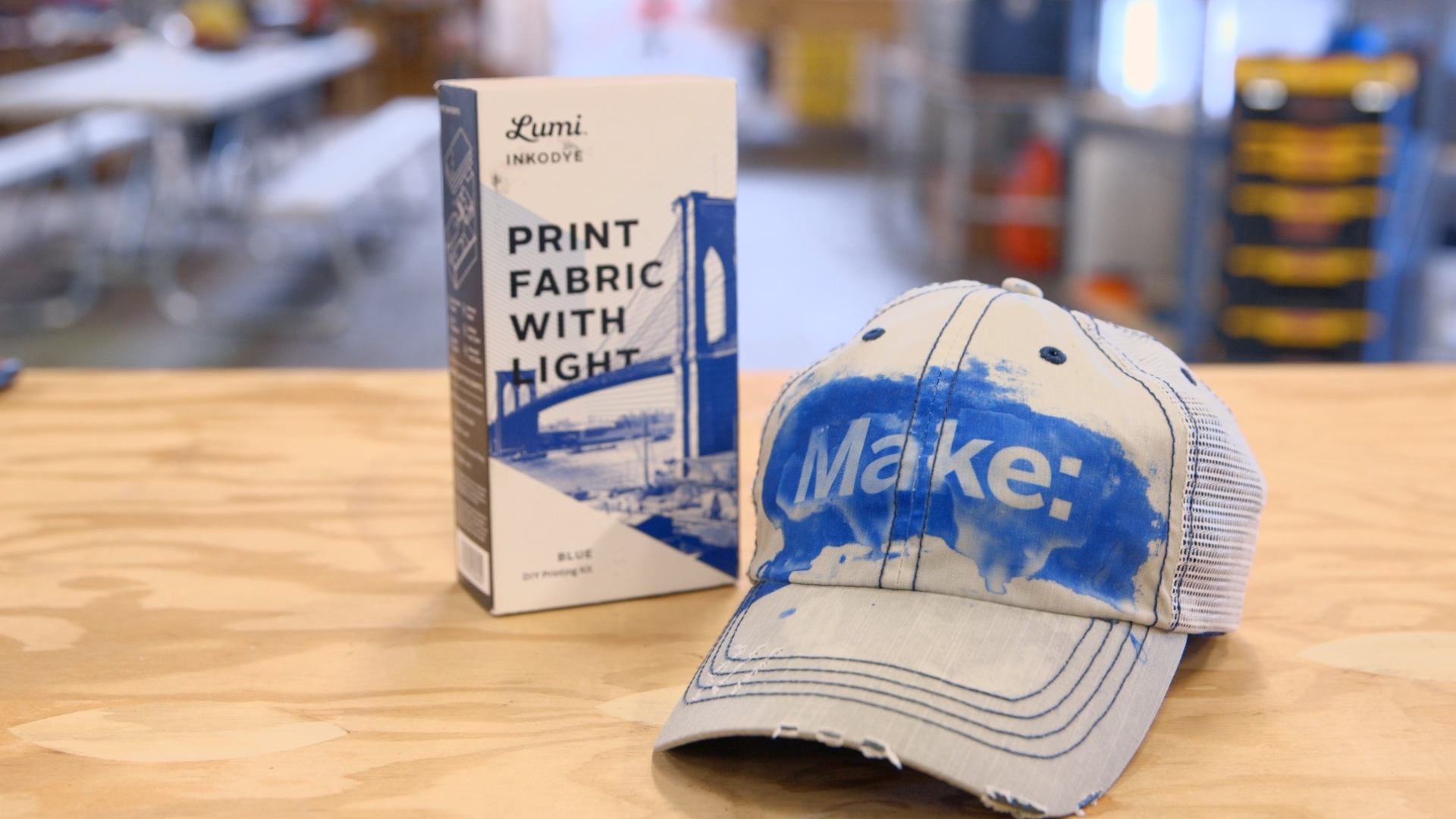 Lumi Ink How-To: Fabric Printing with Light and Shadow