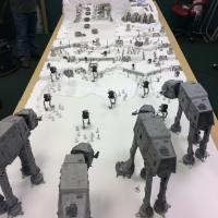 Battle of Hoth Recreated on Gaming Table for Salute 2015