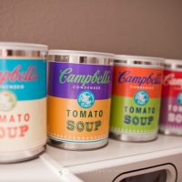 Playing with Pop Art: Warhol Soup Cans for Kids