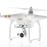 Photo of DJI Phantom 3 aerial drone.
