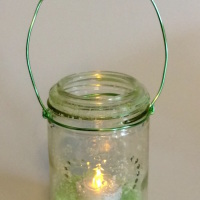 Summer Essentials: Hanging Mason Jar Candle Holder