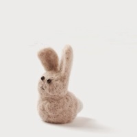 Fiber Fun: Needle Felted Bunny Rabbit