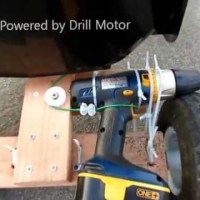 Electric Drill Provides Power For This Kid-Friendly Go-Kart
