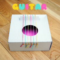 Kid Craft: Cardboard Guitar