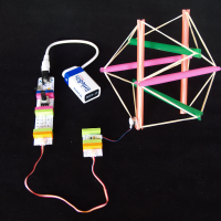 Build a Simple Robot with a Tensegrity Structure