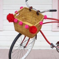 Springtime Makes: DIY Upcycled Bike Basket