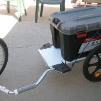 Lug Cargo with a Converted Children’s Bike Trailer