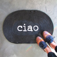 Say Hello: DIY Ciao Rope Door Mat