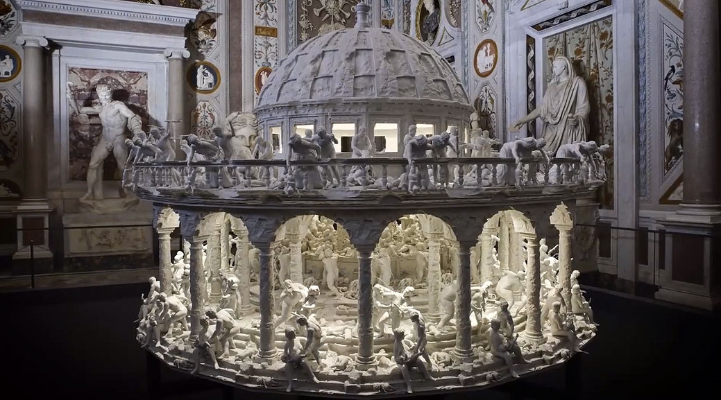 Baroque Painting Is Animated As 3D Printed Zoetrope Make: