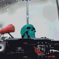 Ridiculous Mechanism Punches 3D Prints off Your Printer