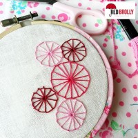 Embroidery Basics: Pinwheel Stitch
