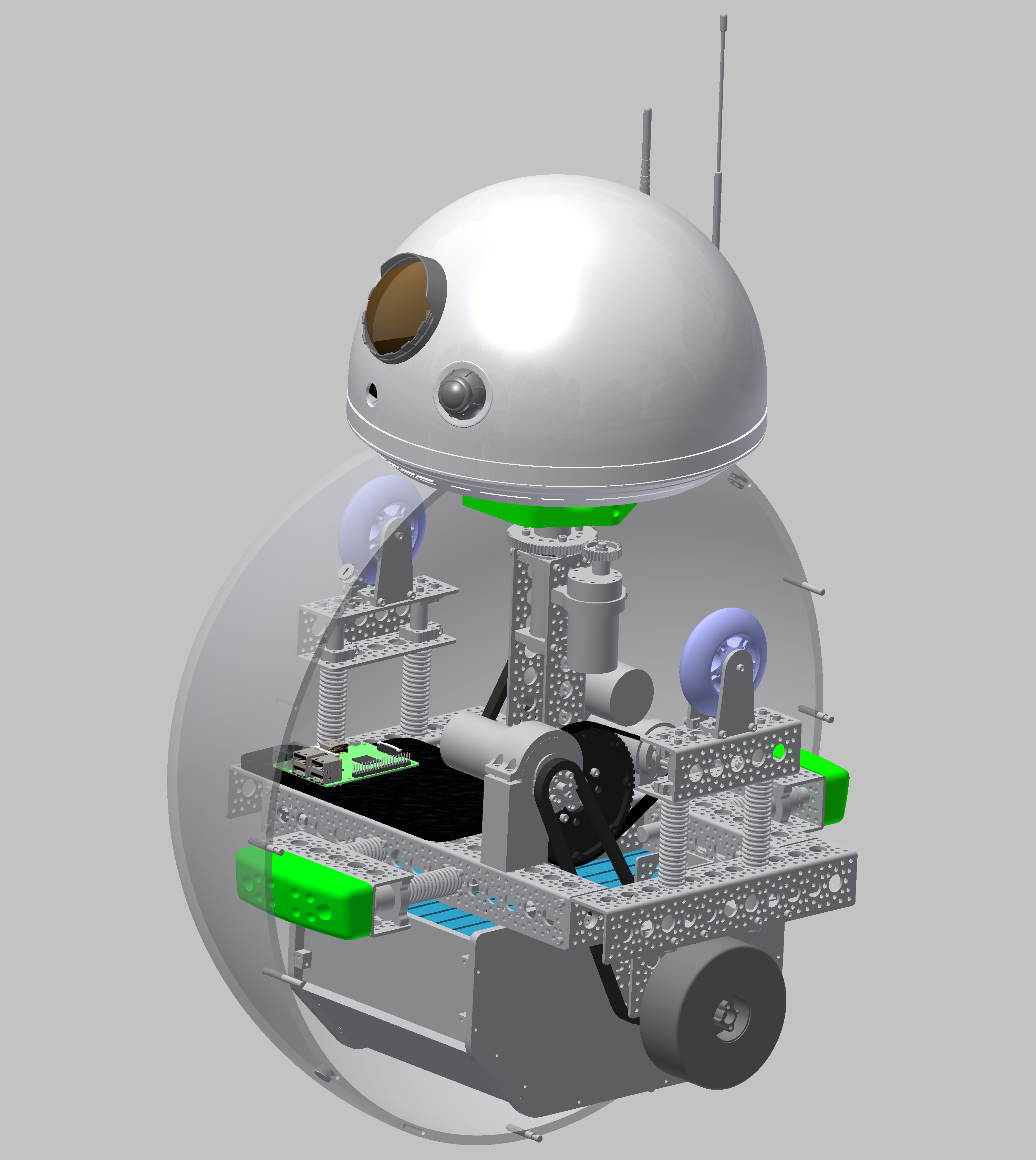 Open Source Full-Sized BB-8 Robot