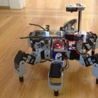 Agile Hexapod Sees with Market’s Smallest, Lowest Cost LIDAR
