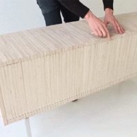 Insane Sculptural Furniture “Unzips” Before Your Eyes