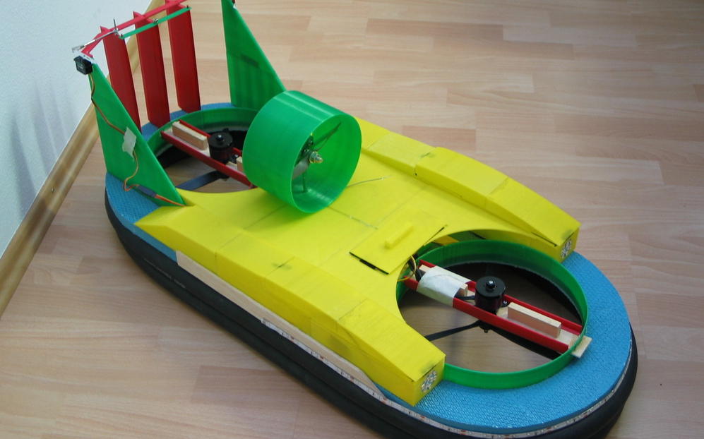 3D Print Your Own R/C Hovercraft