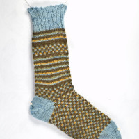 Flashback CRAFT Pattern: Parsimonious Toe Up Socks