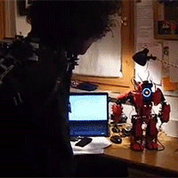 Controlling a Robot with a Wearable Lego Exosuit