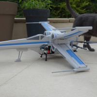Impressive Star Wars X-Wing Foam Drone