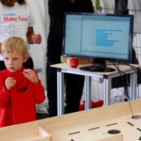 The Labyrinth Game at Trondheim Maker Faire