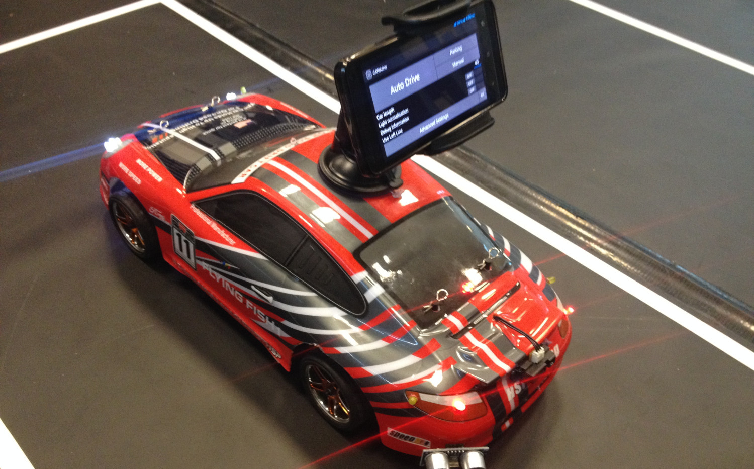 Build Your Own Android-Powered Self Driving R/C Car