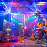 Watch: Robot Band Turns Scrap Metal to Heavy Metal