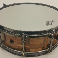 Beautiful Snare Drum Built from Scrap Wood