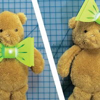 Craft a Light Up Paper Bow Tie for Your Next Party