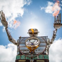 Bots, Flames, and Battleships Converge at Maker Faire San Diego