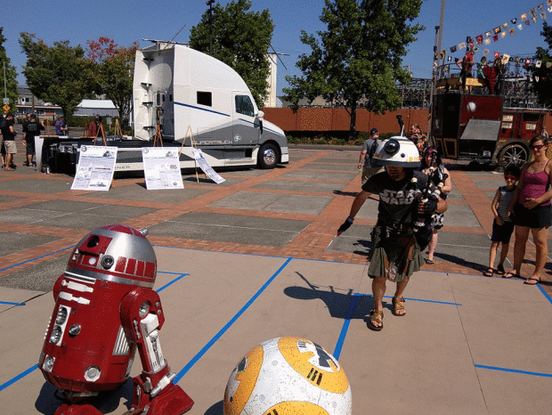 Unipiper and the BB-8