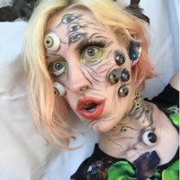 Effectively Terrifying Google DeepDream Costume