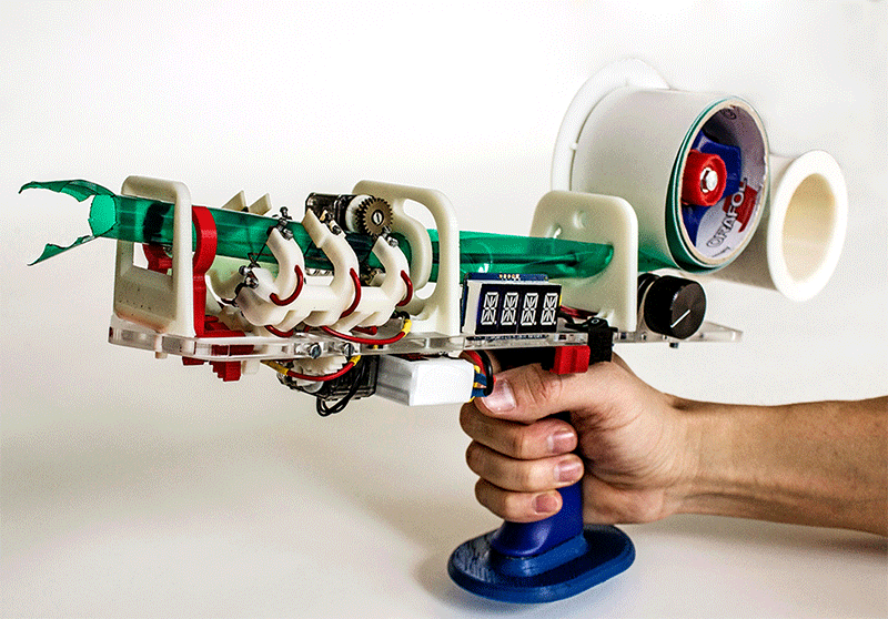 Turning a Tape Gun Into a Prototyping Machine