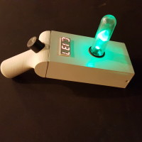 This Rick and Morty Portal Gun Actually Projects Portals on the Wall