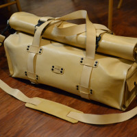 See How This Beautiful Leather Duffel Dry Bag Was Made