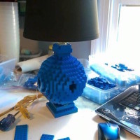 Build a Rounded Lego Lamp