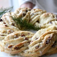 Christmas Breakfast Wreath