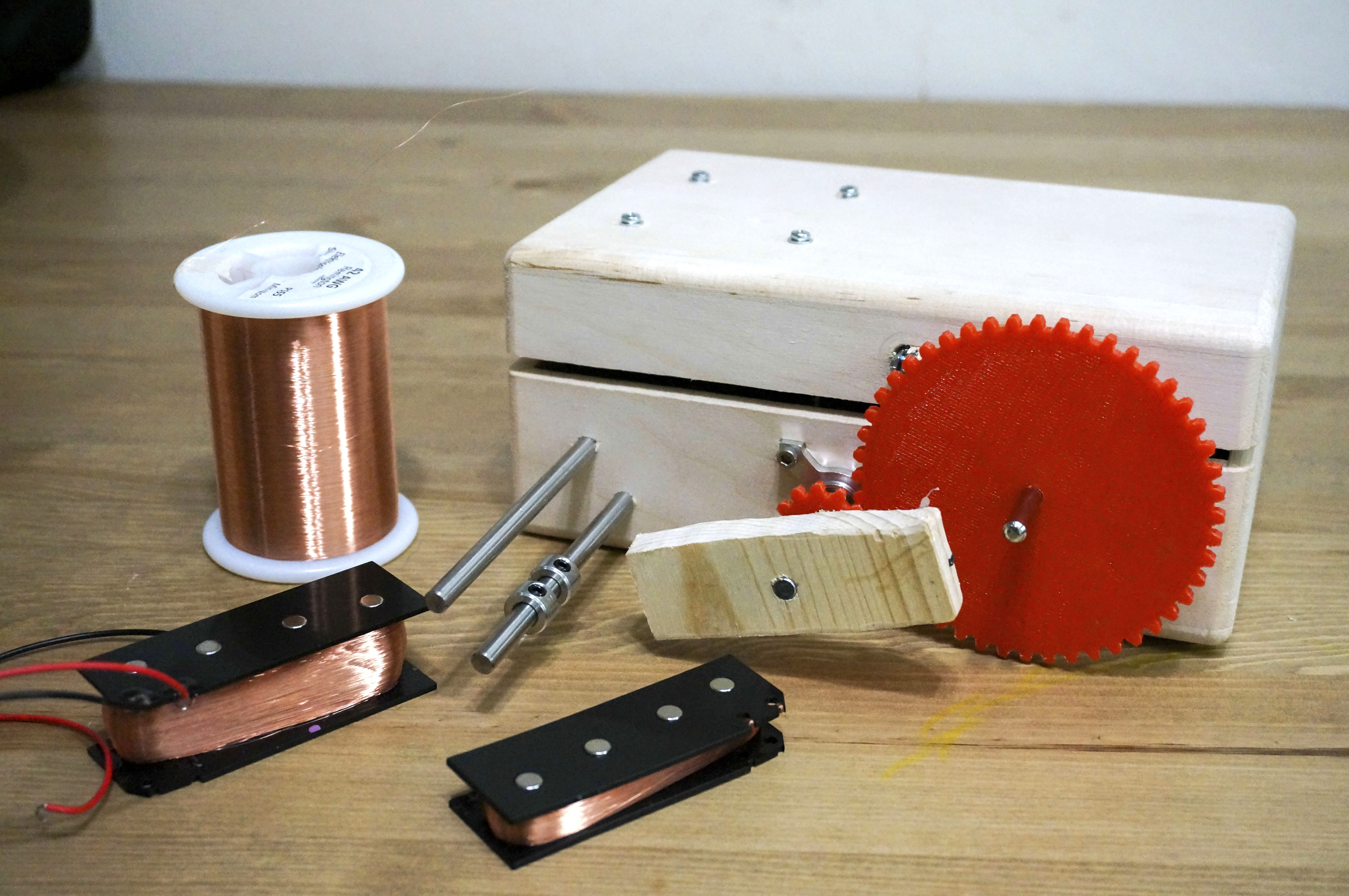 Build a Coil Winder for Guitar Pickups and Other Projects