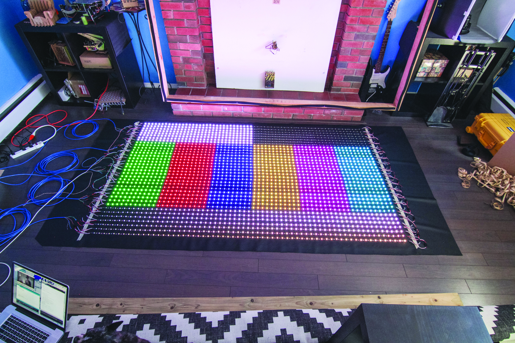 Construct a Giant LED Video Screen