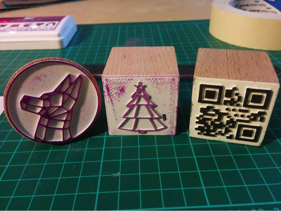 3D Print Custom Stamps Using Inkscape and OpenSCAD