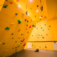 Rock Climb at Home with an Inclined Bouldering Wall