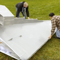 Building and Flying a 15′ Remote Control Star Destroyer