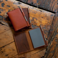 See How These Beautiful Leather Notebook Cases Were Crafted