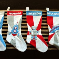 How-To: Retro-Style Space-Themed Stockings