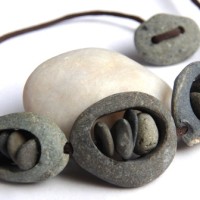 Hollow Out Rocks for Cairn-Inspired Jewelry