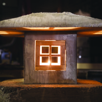Build Custom Molds to Pour a Concrete Japanese Lantern