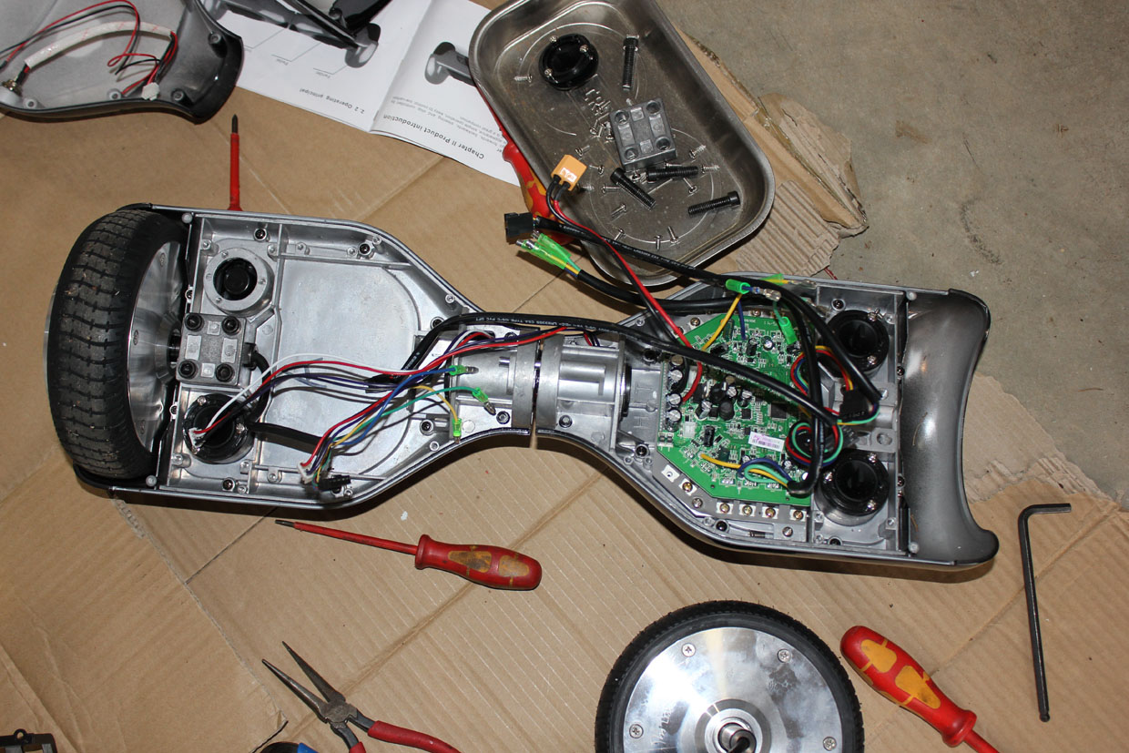 Don't Throw Out That Hoverboard — Salvage the Parts | Make: 10 raspberry pi led wiring diagram 