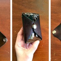 Carry Less Stuff with a Minimalist Leather Wallet and Key Holder
