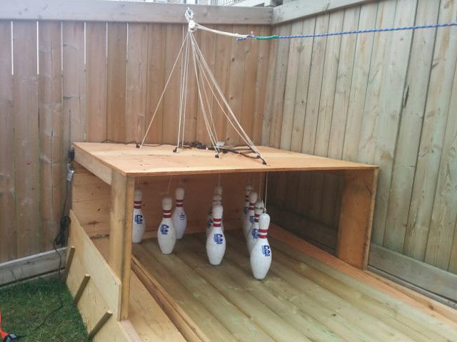 Build Your Own Backyard Bowling Alley Make: