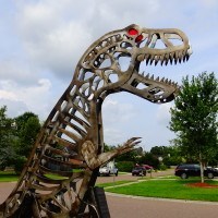 Izzy’s Amazing Walking Dinosaur Runs on an 18V Cordless Drill
