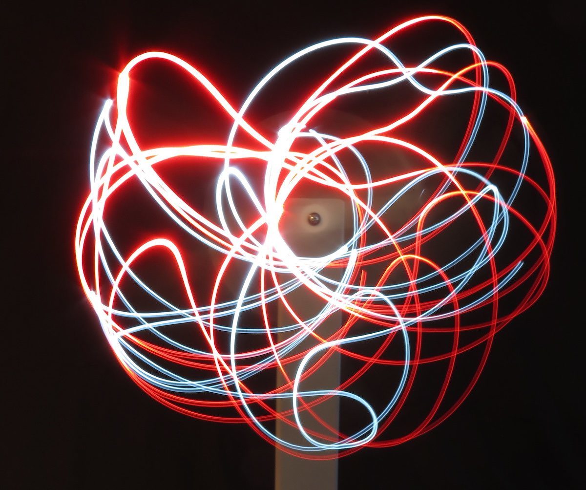 Explore Chaos Theory with an LED Double Pendulum